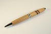 Classic pen in oak with chrome finish and aspen, olive & sapele inlay