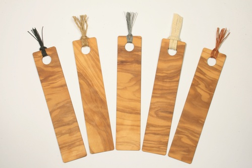 Olive Veneer Bookmark