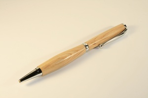 Slimline pen in apple with chrome finish