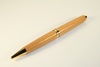 Classic pen in alder with 24 carat gold finish