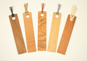 Wood Veneer Bookmarks