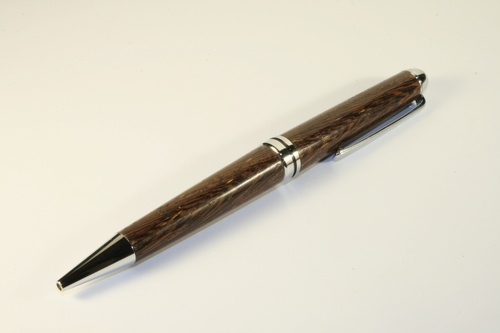 Classic pen in panga panga with chrome finish